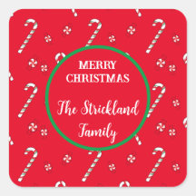 Autocolantes personalizados para o Natal