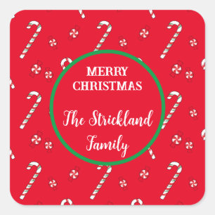 Autocolantes personalizados para o Natal