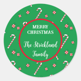 Autocolantes personalizados para o Natal