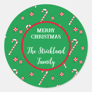 Autocolantes personalizados para o Natal