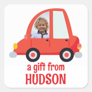 Autocolantes personalizados para presentes