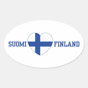 autocolantes personalizados SUOMI FINLAND