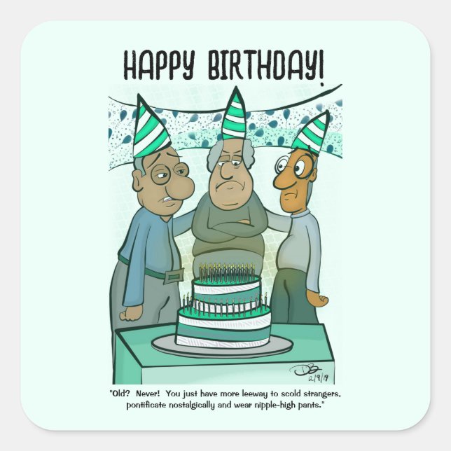 Autocolantes quadrados de esquerda (Frente)