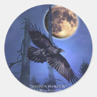 Autocolantes "RAVEN MAGICK"