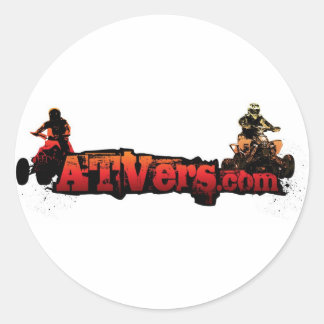 Autocolantes redondos ATVers.com