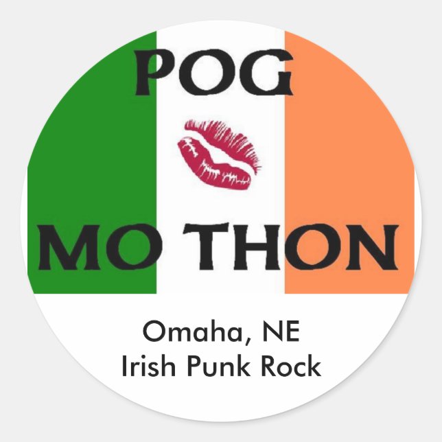 Autocolantes redondos - Personalizados (Frente)