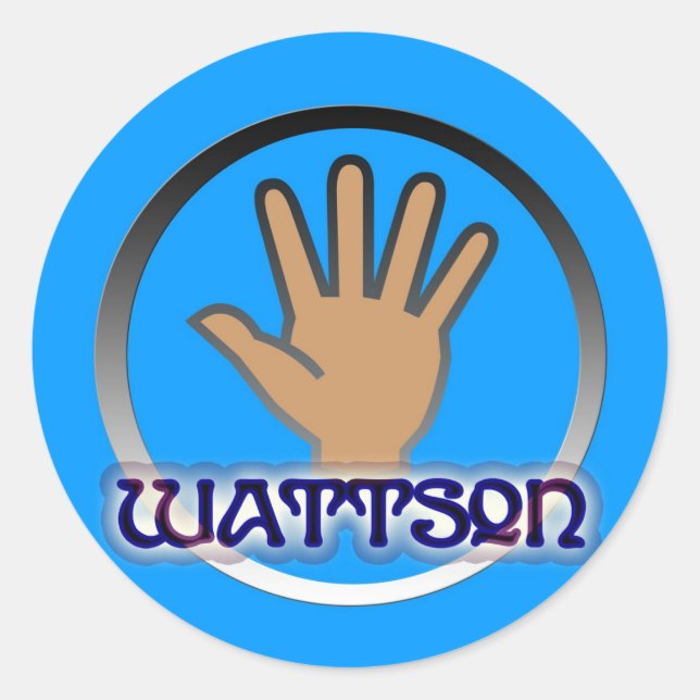 Autocolantes redondos - Personalizados (Frente)