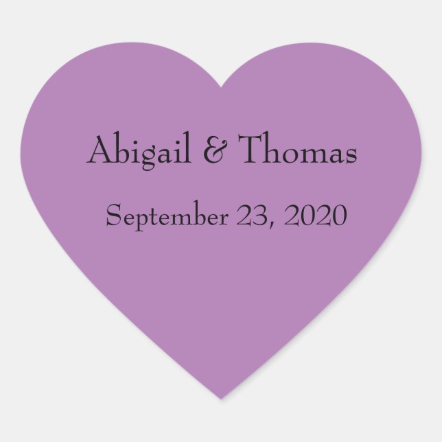 Autocolantes roxos personalizados (Frente)