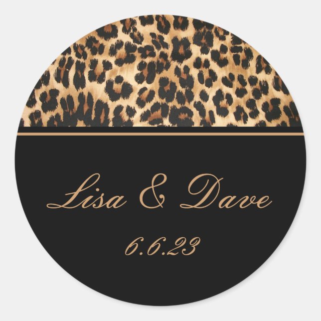 Autocolantes Safari Personalizados (Frente)