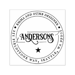 Autodigitação de Carimbo de Endereço de Retorno do