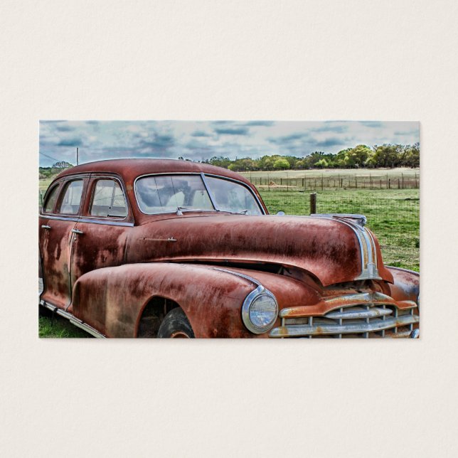 Automóvel Clássico Rusty Vintage (Frente)