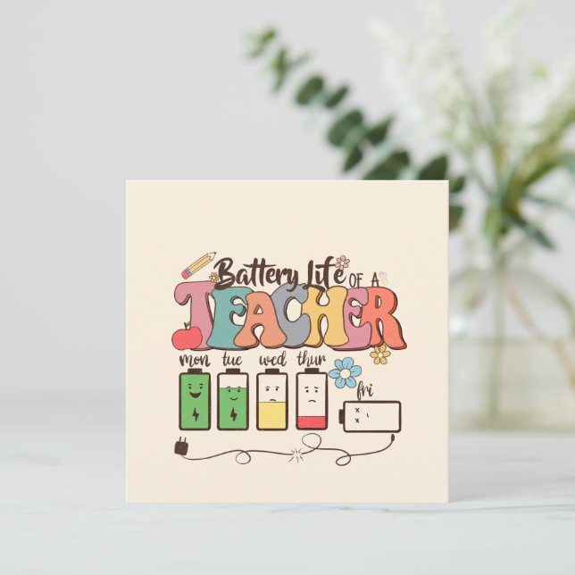 Autonomia da bateria de um professor - Educador re (Em pé/Frente)