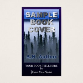 Autor de Escritor Promoção Grande Cobrir de Livro