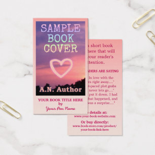 Autor de Escritor Promoção Grande Ombre Rosa Cob