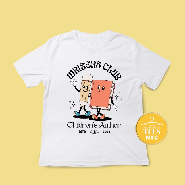 Autores do Clube de Escritores Unisex T-Shirt (Criador carregado)