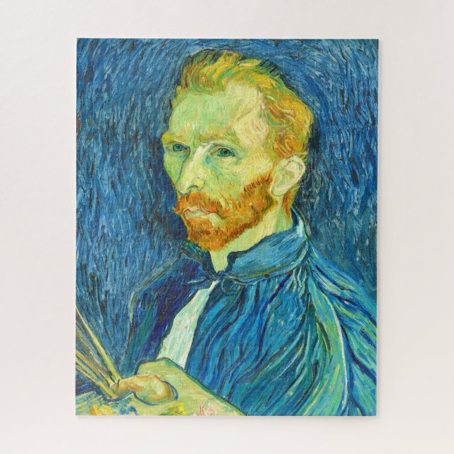 Autoretrato Vincent Van Gogh 1889 Quebra-cabeça de (Vertical)