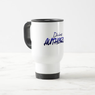 AUTORIDADE Divina – Caneca de Viagem com Design Gr