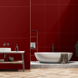Autoridade Simples Vermelho Escuro DIY®