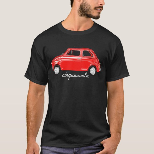 autorização 500 do t-shirt do cinquecento (Frente)