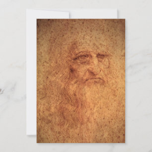 Autorretrato de Leonardo da Vinci, Arte Renascenti