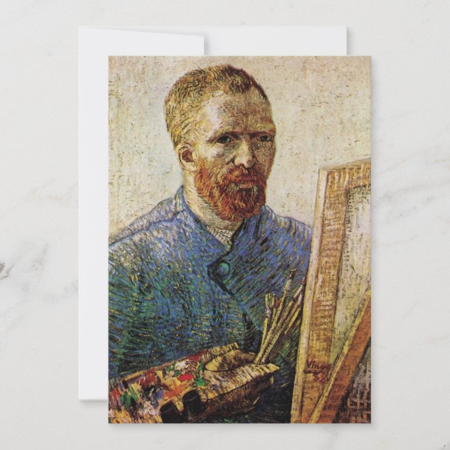Autorretrato de Van Gogh diante do Cavalete (Frente)