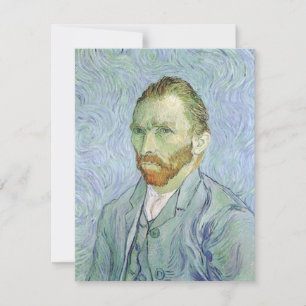 Autorretrato em azul por Vincent van Gogh