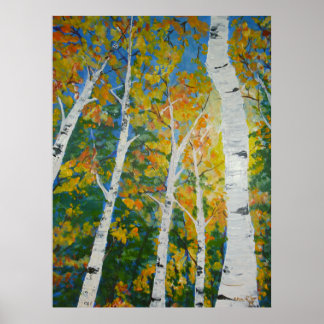 Autumn Aspen Poster