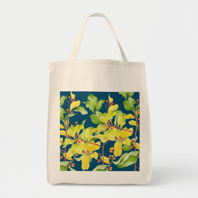 Autumn Berries em um Grocery Bolsa (Frente)