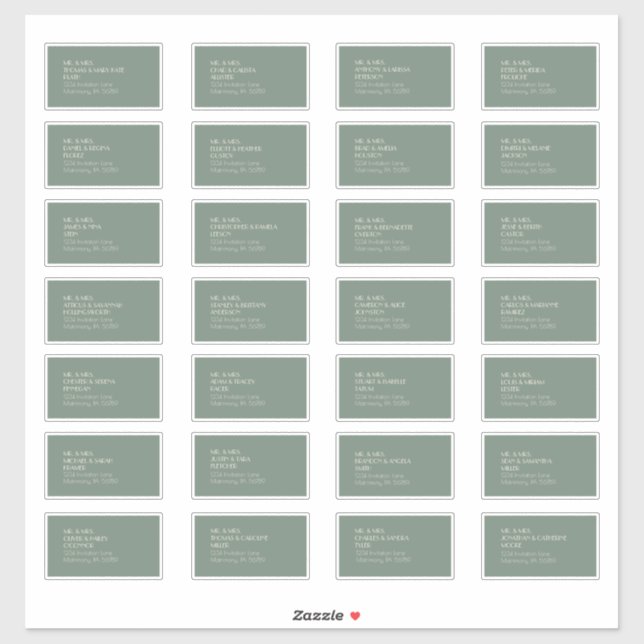 Autumn Boho Deco | Etiqueta de Endereço de Convida (Folha)