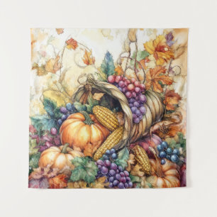 Autumn Cornucopia Art Tapeçaria