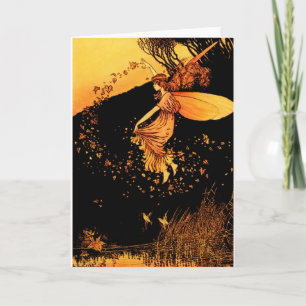 Autumn deixa Faerie com cartão