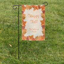 Autumn Deixa Nome da Família "Happy Fall"