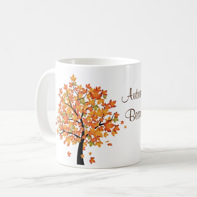 Autumn É Uma Linda Caneca (Frente Esquerda)