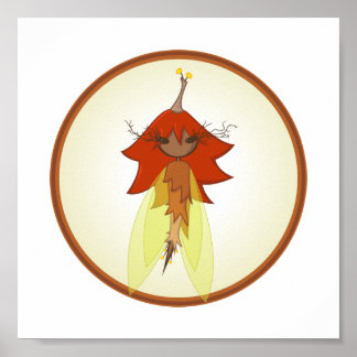 Autumn Faerie Impressão