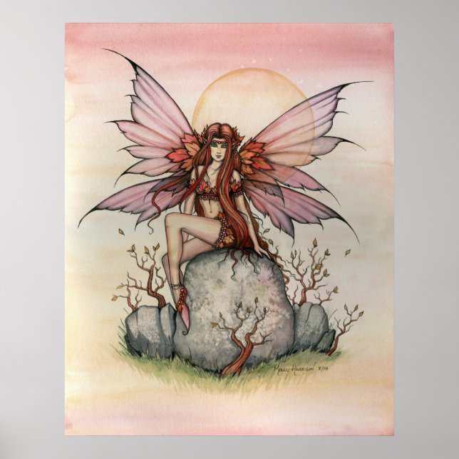 Autumn Fairy Poster por Molly Harrison (Frente)
