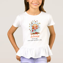 Autumn fall Girl name significa joy t-shirt