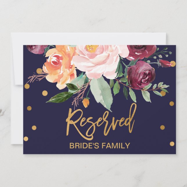 Autumn Floral Reservado (Frente)