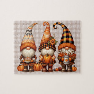 Autumn Gnomos Quebra-cabeça