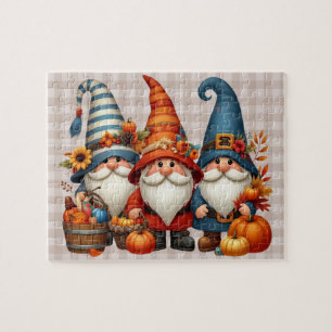 Autumn Gnomos Quebra-cabeça