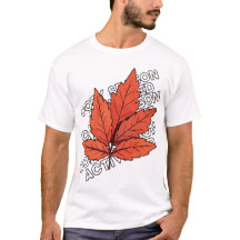 Autumn Leaf T-Shirt - Fall Aestic Unisex Tee