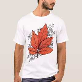 Autumn Leaf T-Shirt - Fall Aestic Unisex Tee