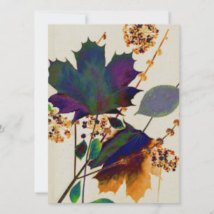 Autumn Leaves em Royal Colors