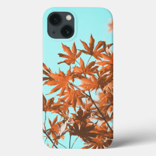 Autumn Leaves Teal e Laranja