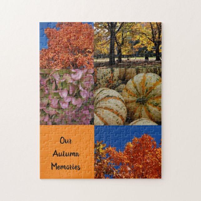 Autumn Memories Nature Trevest Quebra-cabeça (Vertical)