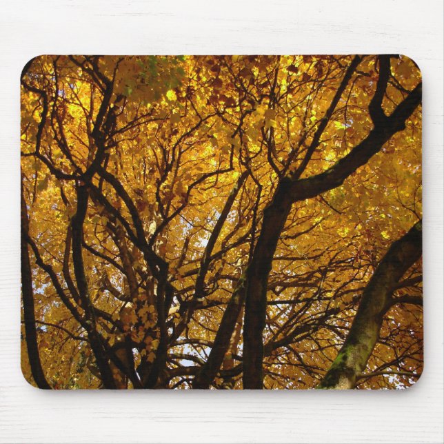 Autumn Mousepad Bonitos Presentes de Paisagem do o (Frente)
