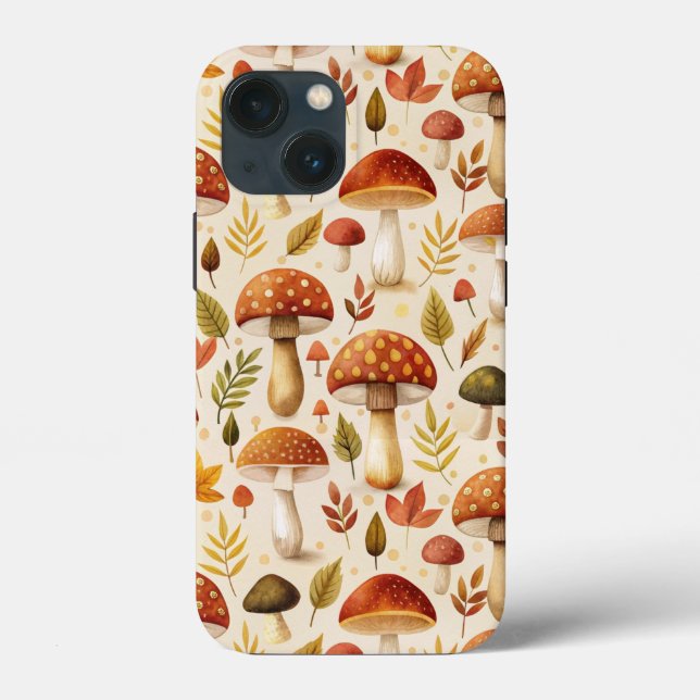 Autumn Mushrooms (Verso)