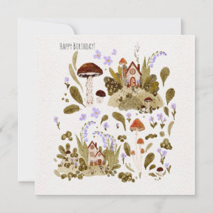 Autumn na ilustração das aquarelas da floresta