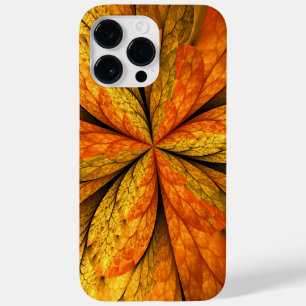 Autumn Plant, Modern Abstrato Fractal Art Leaf