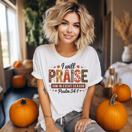 Autumn Psalm 34 T-shirt