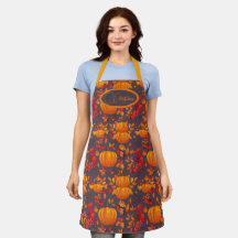 Autumn Pumpkin Personalizado Apron